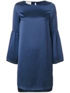 Semicouture Flared Sleeves Dress - Blue