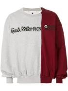 Gosha Rubchinskiy Long Sleeved Logo Jumper - Grey