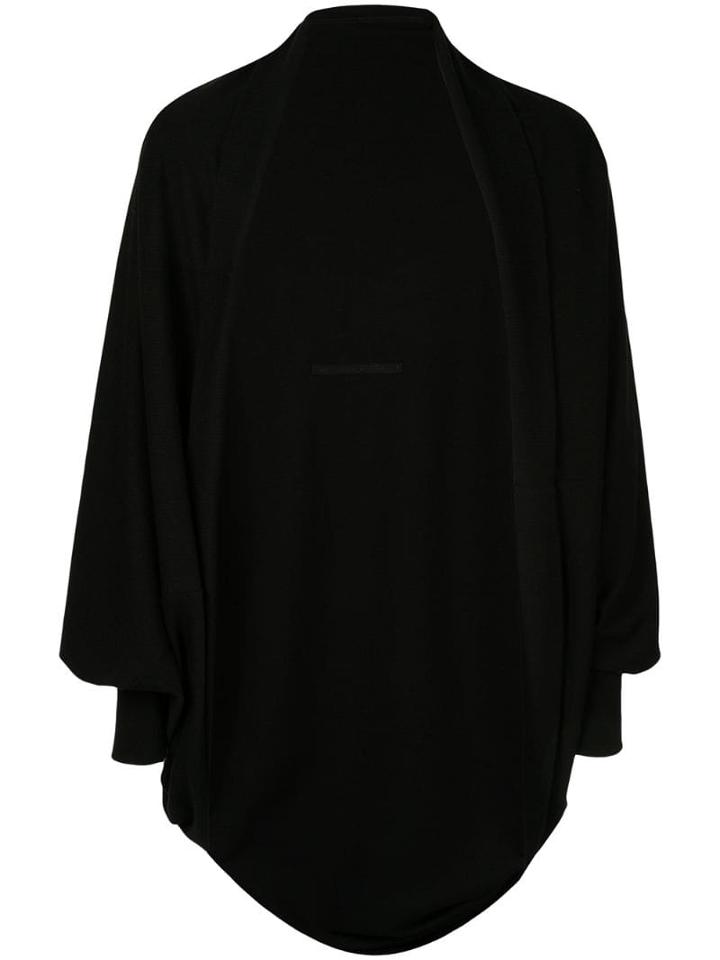 Julius Loose-fit Cocoon Jacket - Black