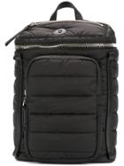 Moncler Padded Multi-pocket Backpack - Black