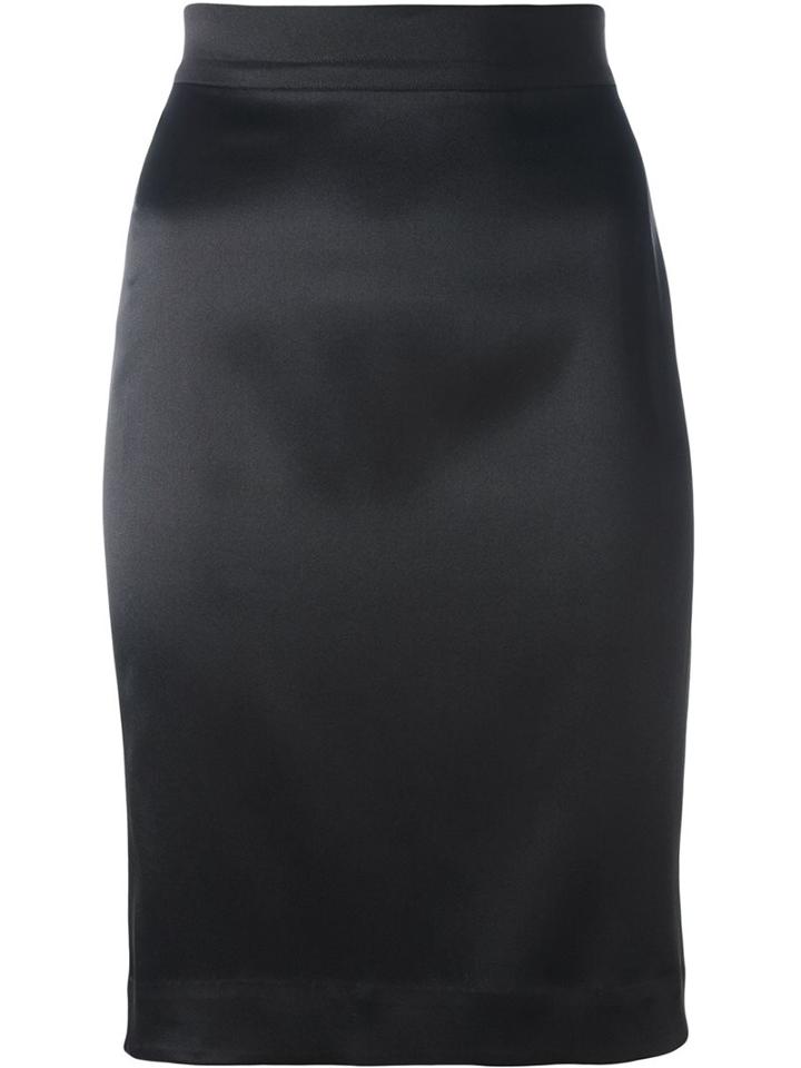 Ann Demeulemeester Midi Skirt, Women's, Size: 34, Black, Silk