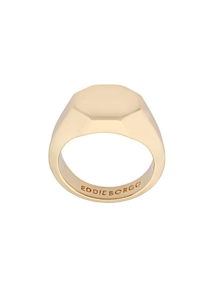 Eddie Borgo Octagon Signet Ring