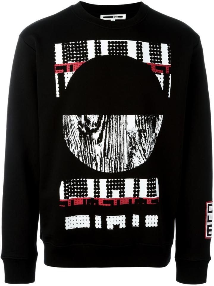 Mcq Alexander Mcqueen Tribal Print Sweatshirt