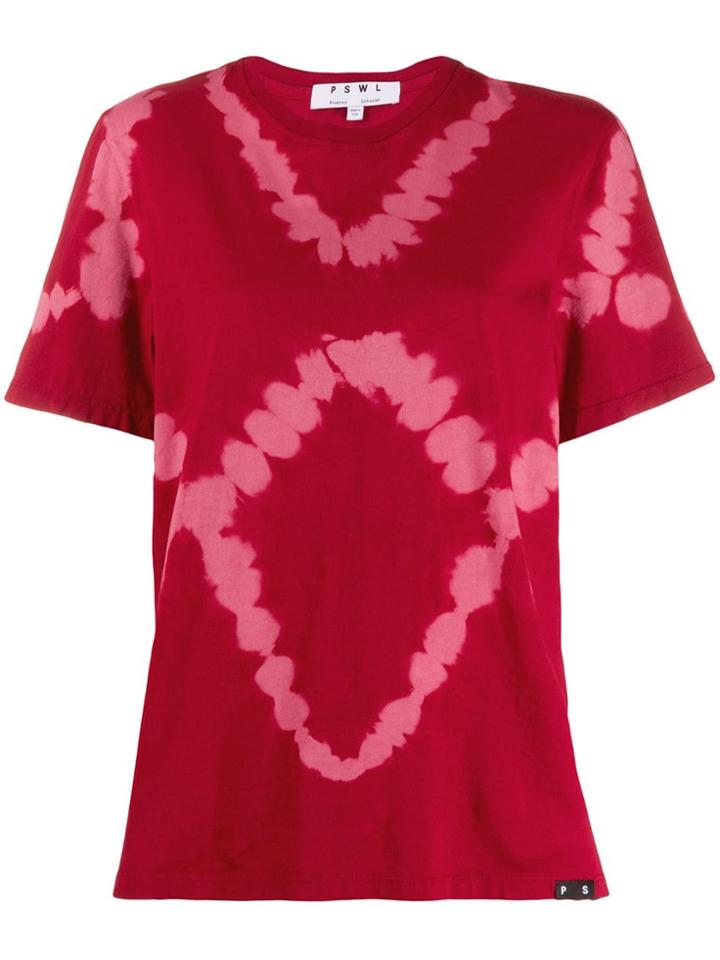 Proenza Schouler Tie Dye T-shirt - Red