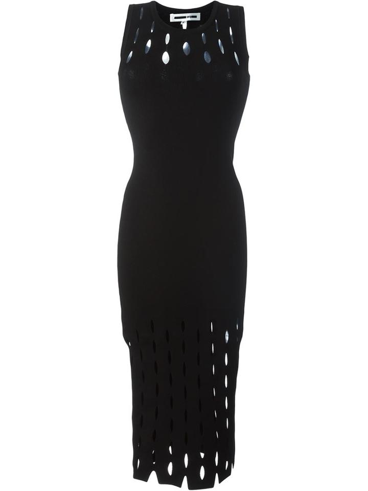 Mcq Alexander Mcqueen Cut-out Midi Dress