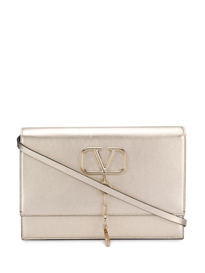 Valentino Valentino Garavani Vcase Shoulder Bag - Gold