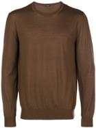 Z Zegna Loose Fitted Sweatshirt - Brown