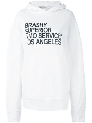 Brashy - Brashy Hoodie - Women - Cotton - S, White, Cotton