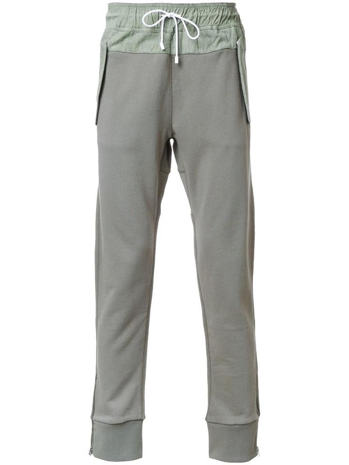 Tim Coppens Patch Pocket Track Pants, Men's, Size: Xl, Green, Cotton