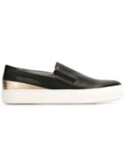 Tod's Metallic Detail Slip-on Sneakers