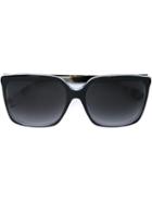 Fendi Square Frame Sunglasses, Women's, Black, Acetate/metal (other)