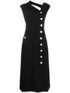 Three Floor Noble Woman Dress - Black
