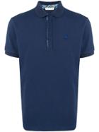 Etro Chest Logo Polo Shirt - Blue
