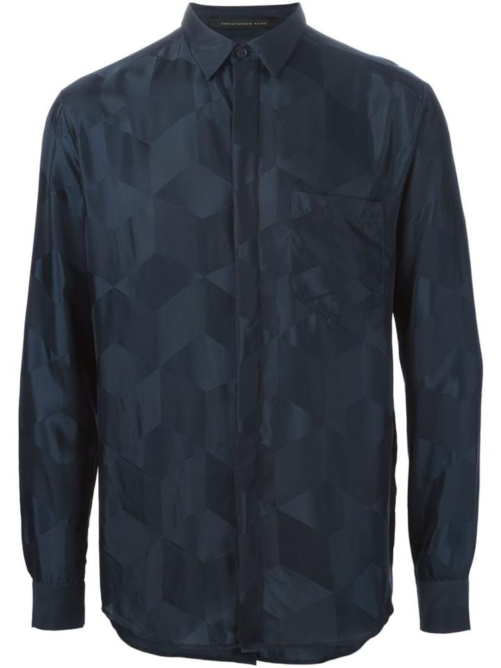 Christopher Kane Geometric Jacquard Shirt