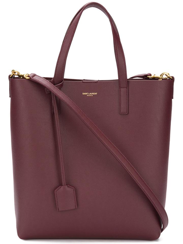 Saint Laurent Shopping Tote Bag - Red