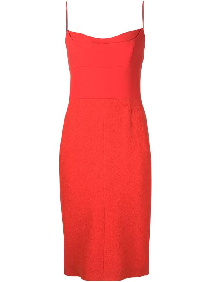 Narciso Rodriguez Spaghetti Strap Dress