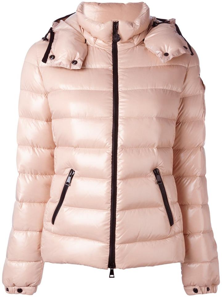 Moncler 'berre' Padded Jacket - Pink & Purple