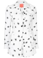 Manning Cartell Spot Embroidered Fitted Jacket - White