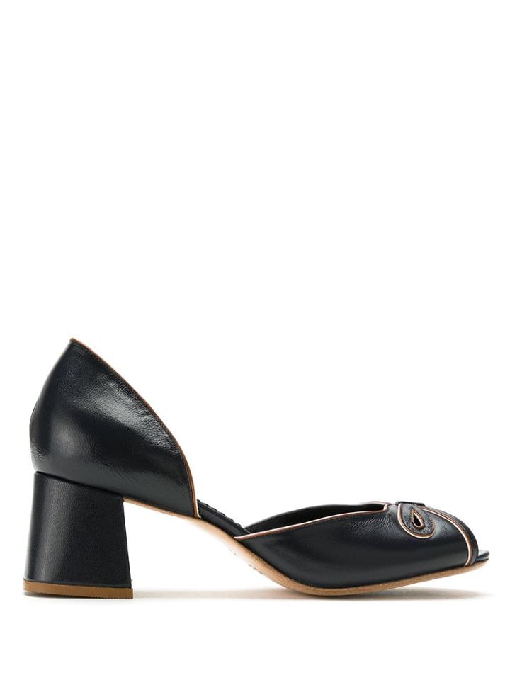 Sarah Chofakian Scarpin Pipa - Black