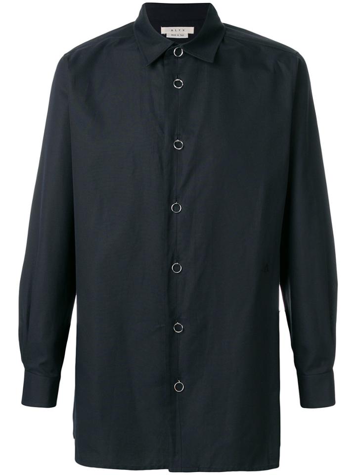 Alyx Oversized Button Shirt - Black