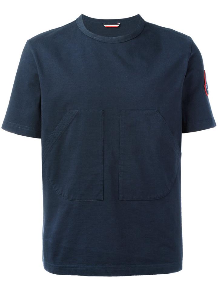 Moncler Moncer X Friendswithyou Pocket T-shirt, Men's, Size: Xl, Blue, Cotton