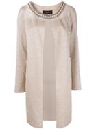 Talbot Runhof Duna Coat - Nude & Neutrals