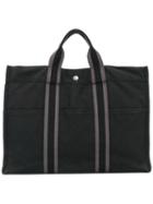 Hermès Vintage Canvas Tote, Women's, Black