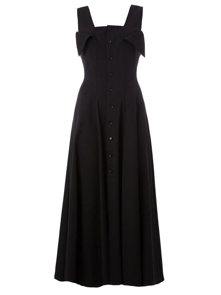 Yohji Yamamoto Flap Mid-dress