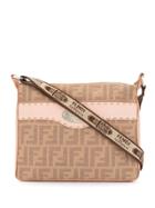 Fendi Pre-owned Selleria Cross Body Bag - Brown