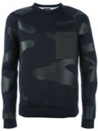 Emporio Armani Camouflage Print Sweatshirt