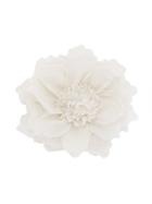 Nude Flower Brooch - White