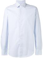 Glanshirt Striped Shirt, Men's, Size: 39, Blue, Cotton