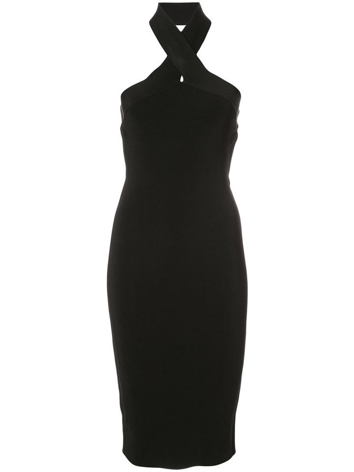 Alexander Wang - Halter Pencil Dress - Women - Nylon/spandex/elastane/rayon - 0, Black, Nylon/spandex/elastane/rayon