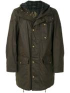 Belstaff Hooded Parka Coat - Green