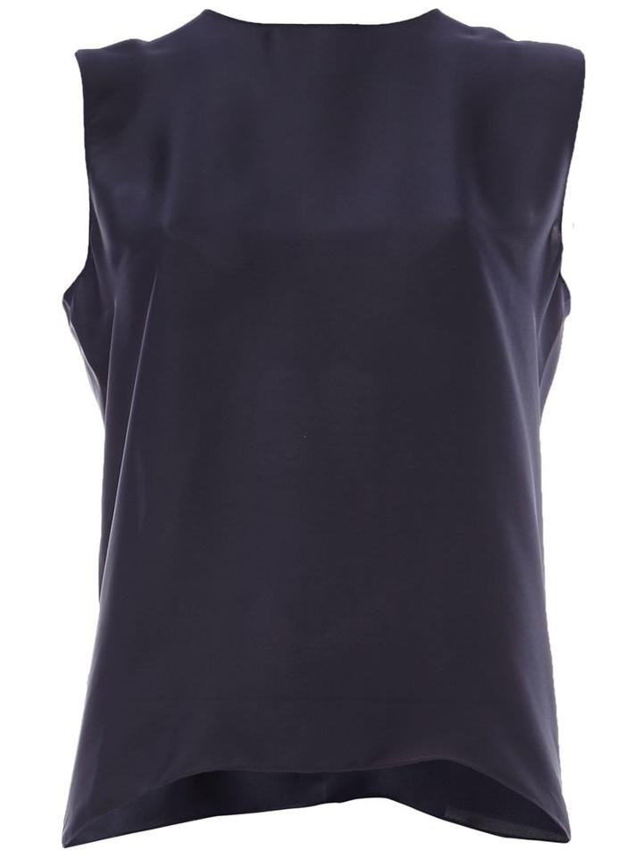 Maison Rabih Kayrouz Upper Back Slit Tank Top