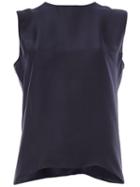 Maison Rabih Kayrouz Upper Back Slit Tank Top