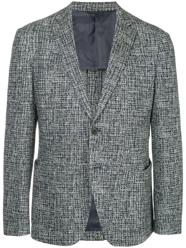 D'urban Tweed Blazer - Blue