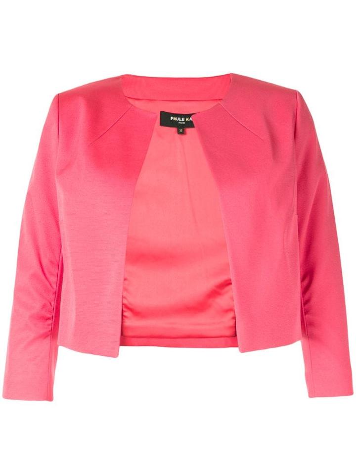 Paule Ka Cropped Jacket - Pink