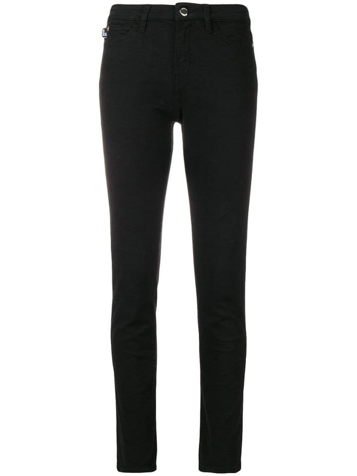 Love Moschino Mid-rise Skinny Jeans - Black