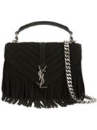 Saint Laurent Medium 'collège Monogram' Shoulder Bag, Women's, Black