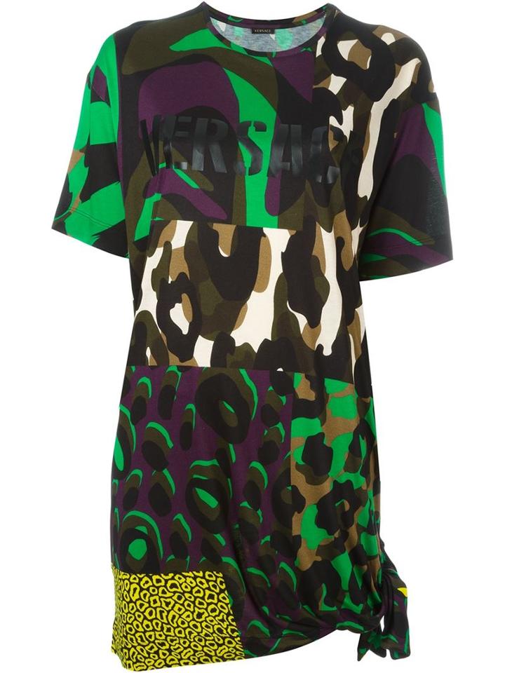 Versace 'wild Patch' Dress