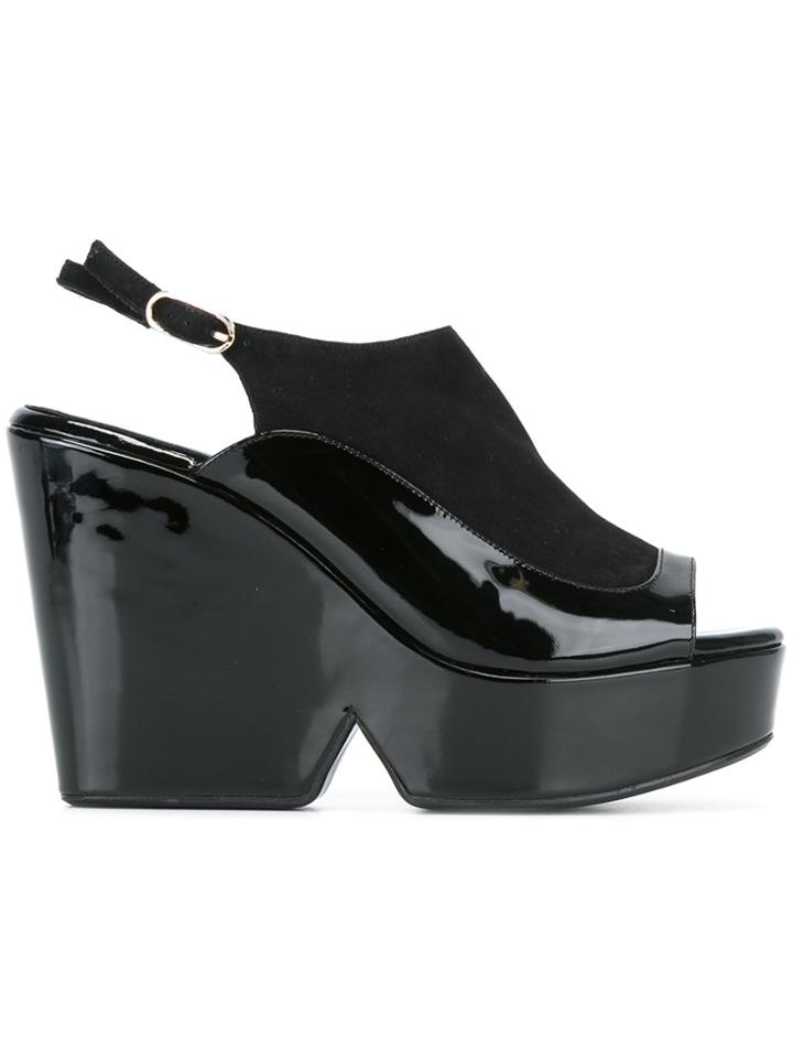 Robert Clergerie 'dana' Sandals - Black