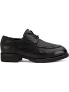 Guidi Lace-up Derby Shoes - Black