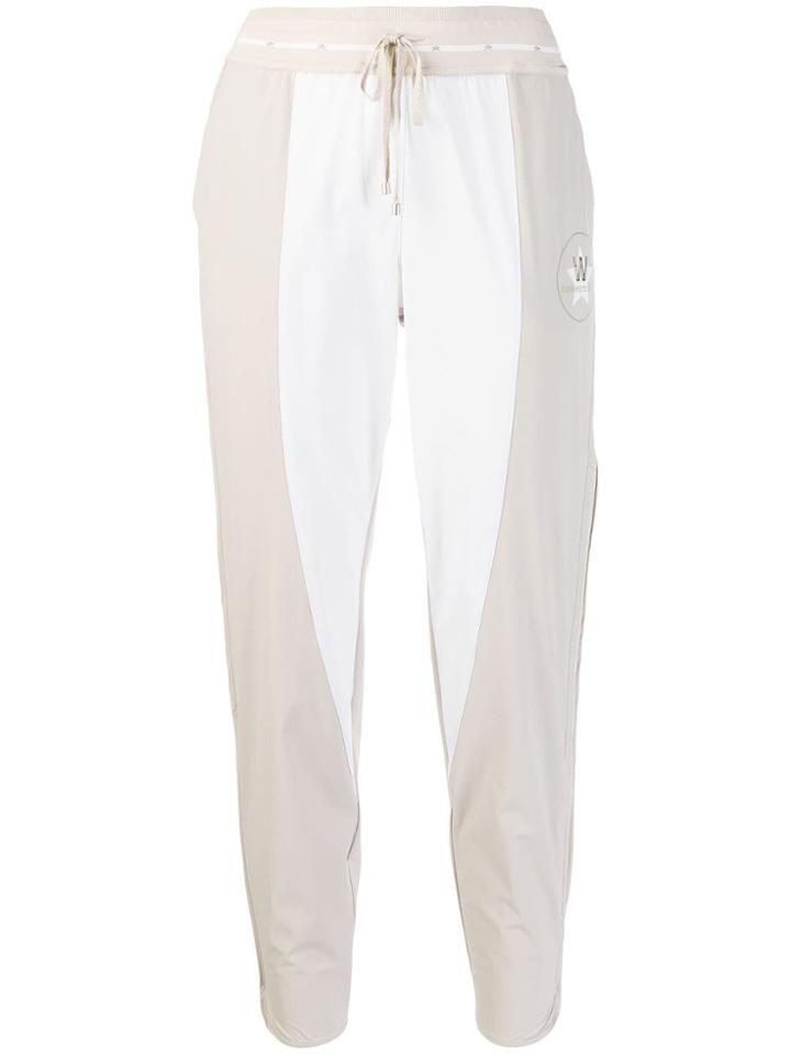 Lorena Antoniazzi Colour-block Track Pants - Neutrals
