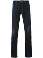 Calvin Klein Jeans - Used Effect Slim-fit Jeans - Men - Cotton/polyester/spandex/elastane - 33, Blue, Cotton/polyester/spandex/elastane