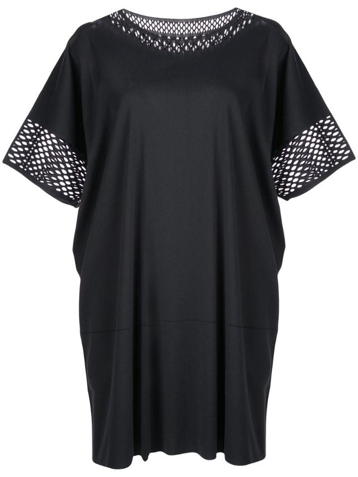 Pleats Please By Issey Miyake A-poc T-shirt Dress - Black