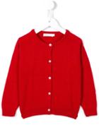 Amaia Crew Neck Cardigan, Girl's, Size: 6 Yrs, Red