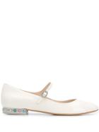 Sophia Webster Tony Ballerina Shoes - White