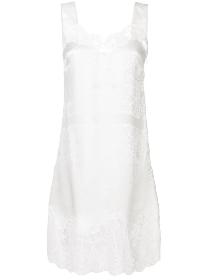 Givenchy Lace Slip Dress - White