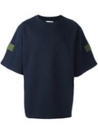 Gosha Rubchinskiy Embroidered Logo Oversized Fleece T-shirt